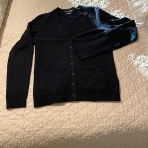 Black cashmere cardigan Sutton Bloomingdale’s size S